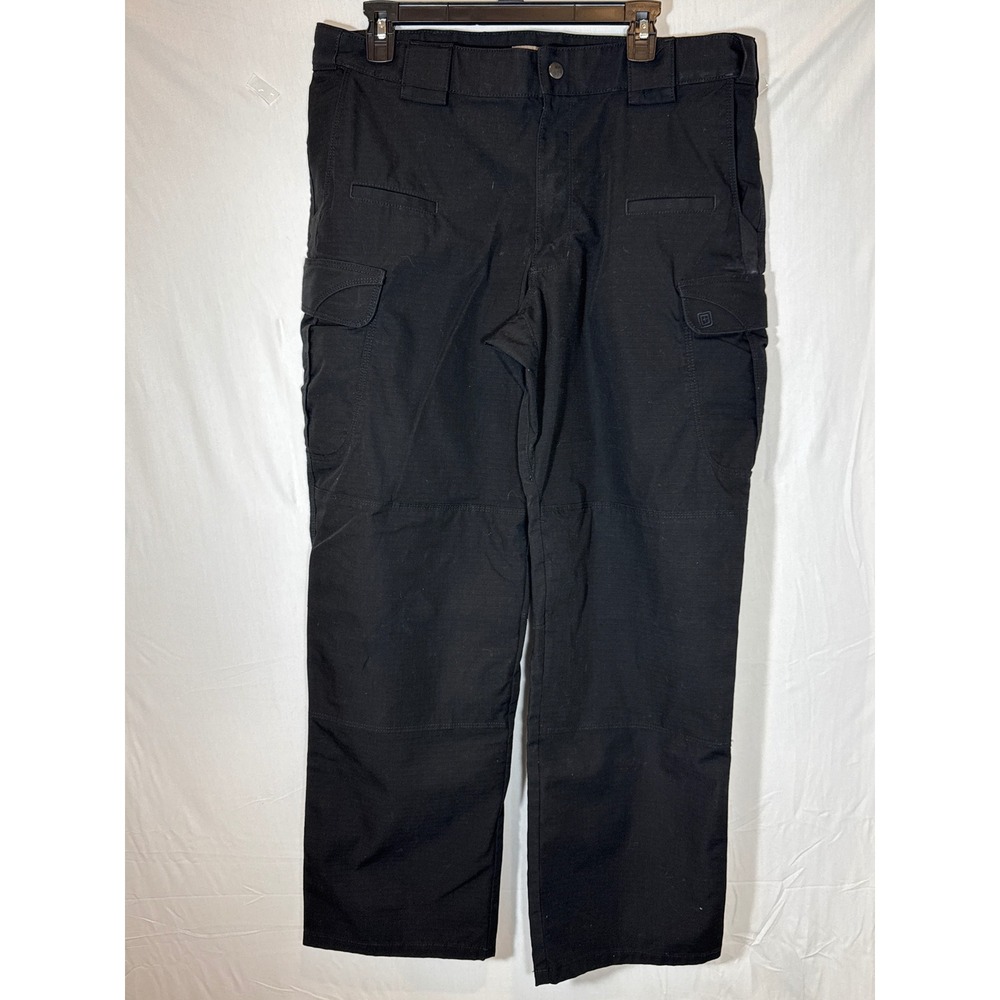 511 Tactical Pants Mens 36x 30 Black Cargo Paratrooper Straight Utility